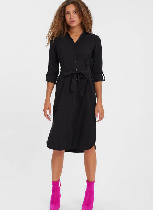 Rochie midi negru VERO MODA femeie