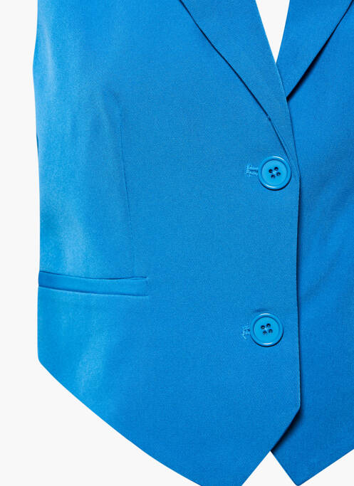 Vestă fără mâneci albastru SOMETHING NEW femeie