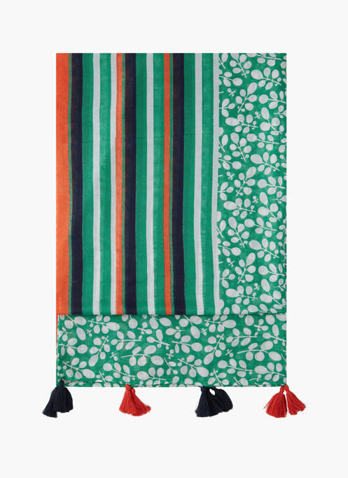 Eșarfă verde TOM TAILOR femeie