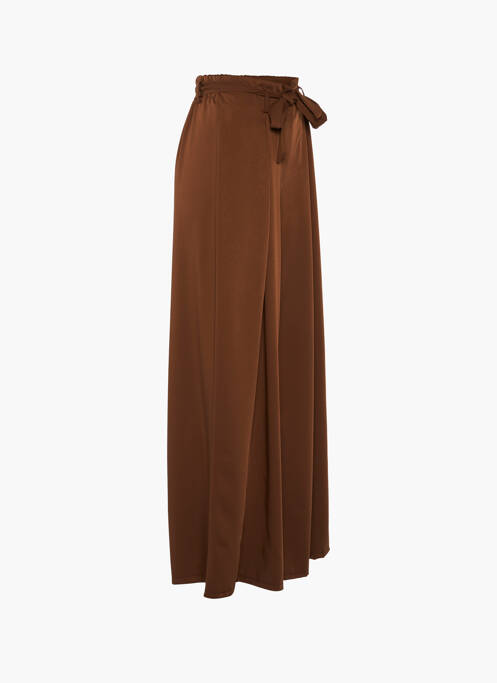 Pantalon evazat bej TERRA DI SIENA femeie