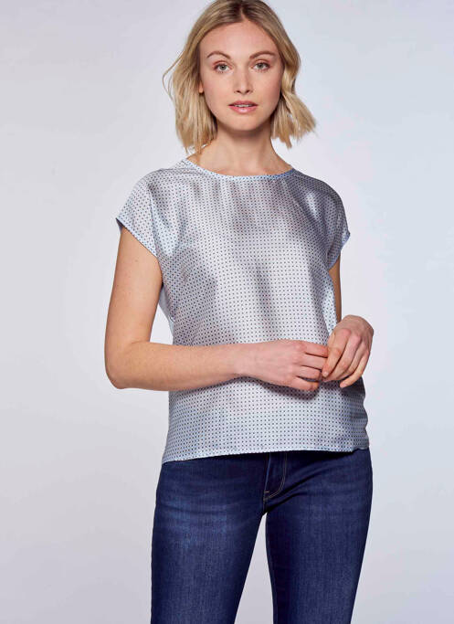 Top albastru MORE & MORE femeie