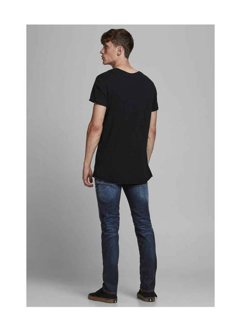 Blugi cu croială slim albastru JACK & JONES bărbat