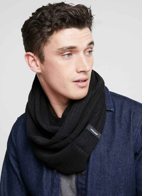 Guler / Eșarfă de gât negru JACK & JONES bărbat