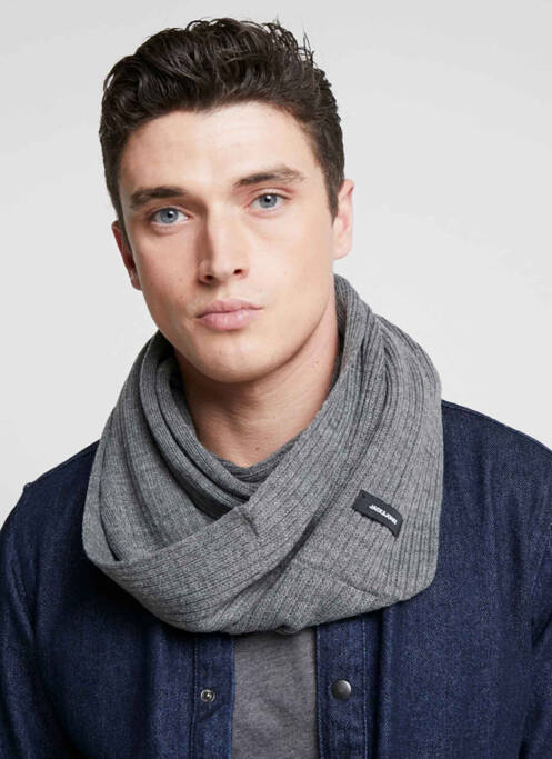 Guler / Eșarfă de gât gri JACK & JONES bărbat