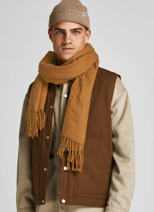 Eșarfă maro JACK & JONES bărbat