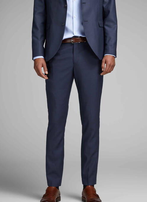 Pantalon slim albastru JACK & JONES bărbat