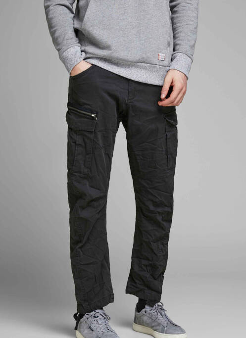Pantalon cargo negru JACK & JONES bărbat
