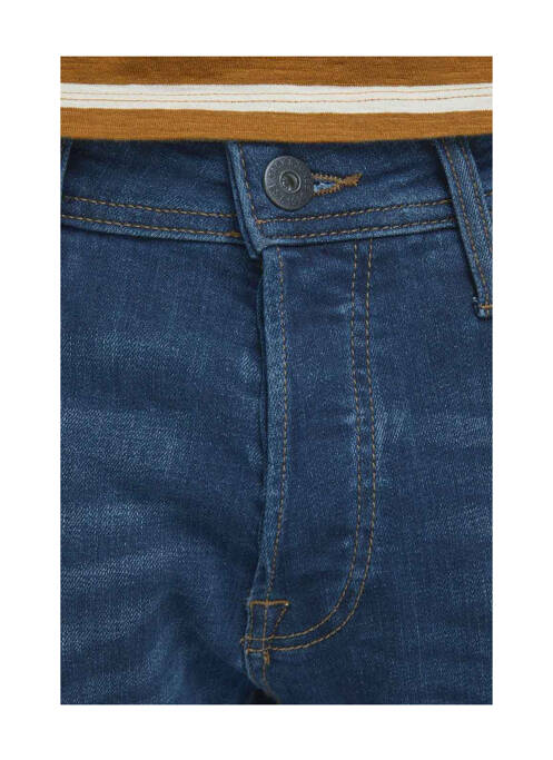 Blugi cu croială slim albastru JACK & JONES bărbat