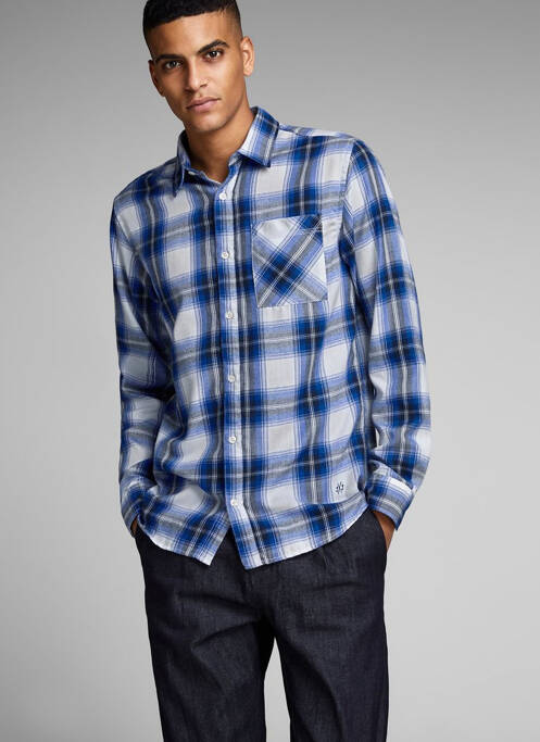 Cămașă cu mâneci lungi alb JACK & JONES bărbat