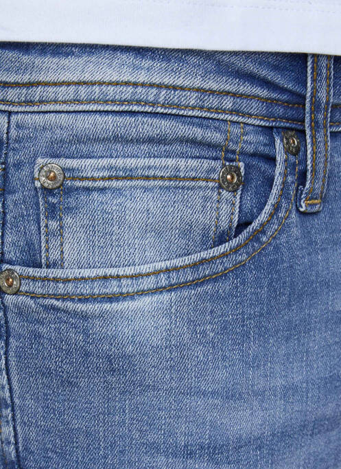 Blugi skinny albastru JACK & JONES bărbat