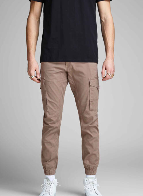Pantalon cargo maro JACK & JONES bărbat