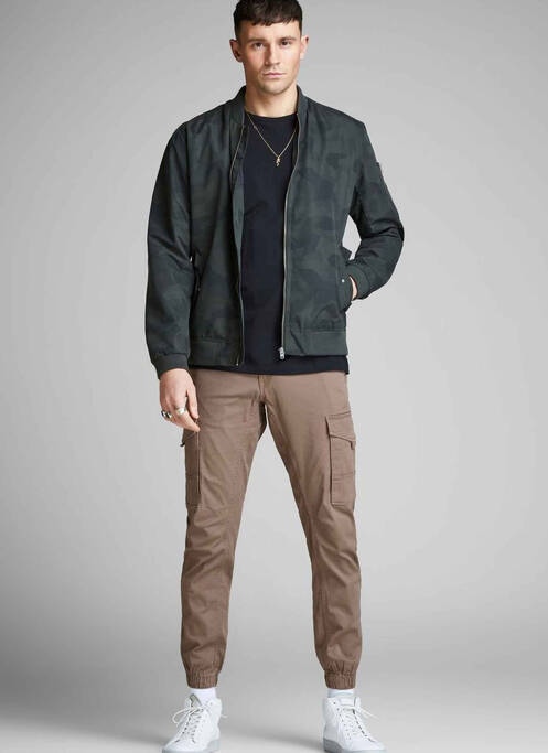 Pantalon cargo maro JACK & JONES bărbat