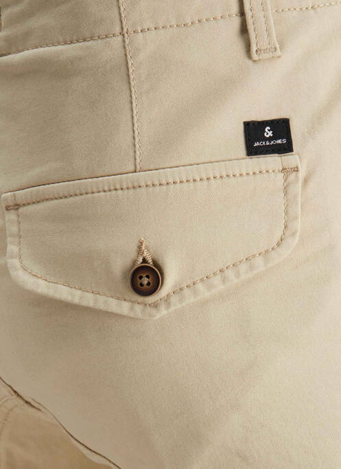 Pantalon cargo bej JACK & JONES bărbat