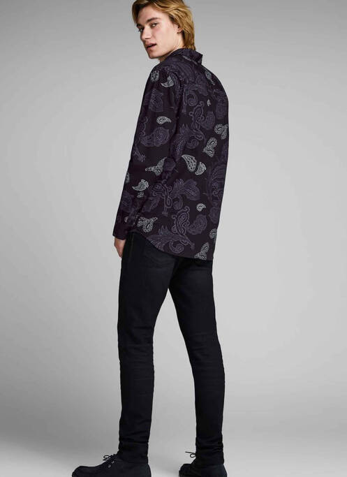 Cămașă cu mâneci lungi negru JACK & JONES bărbat