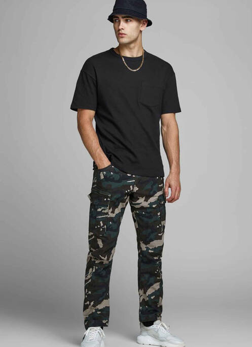 Tricou negru JACK & JONES bărbat