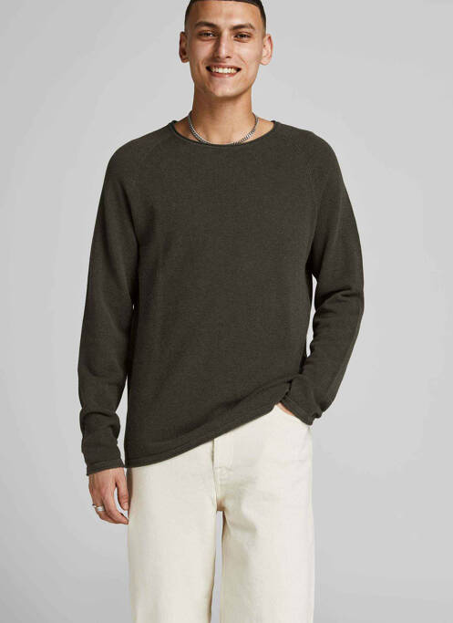 Pulover verde JACK & JONES bărbat