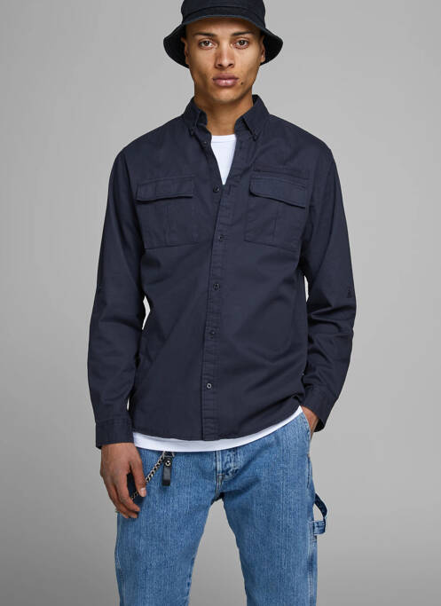 Cămașă cu mâneci lungi gri JACK & JONES bărbat