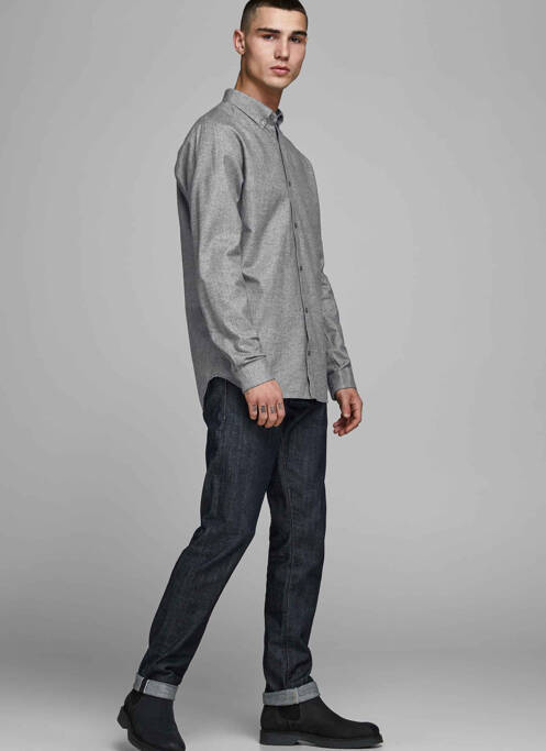 Cămașă cu mâneci lungi gri JACK & JONES bărbat