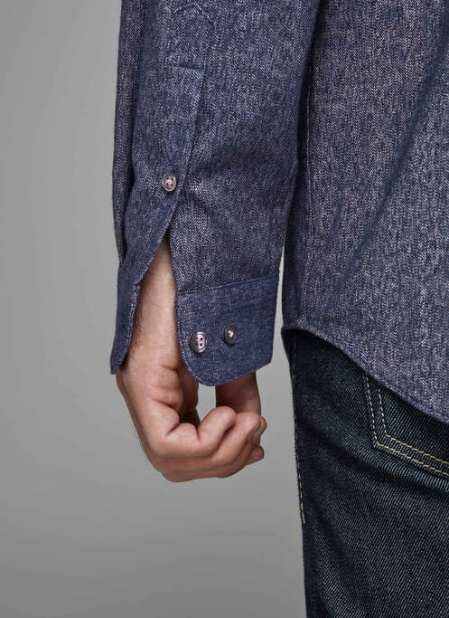 Cămașă cu mâneci lungi albastru JACK & JONES bărbat