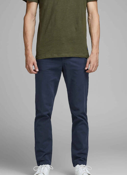 Pantalon chino albastru JACK & JONES bărbat