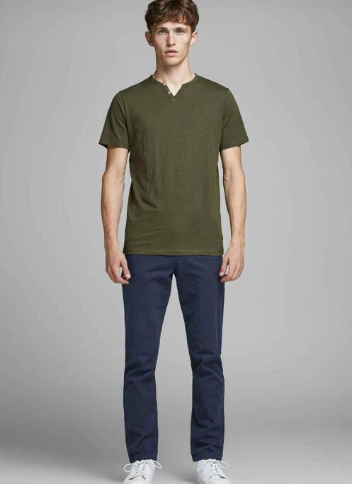 Pantalon chino albastru JACK & JONES bărbat