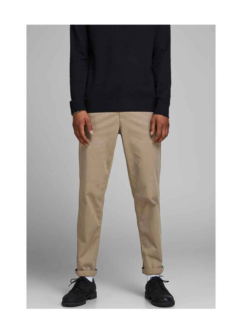Pantalon chino bej JACK & JONES bărbat