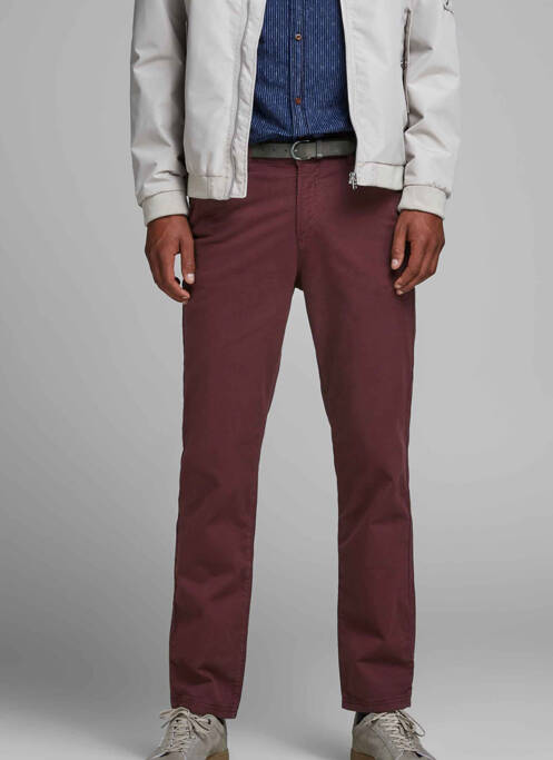 Pantalon chino roșu JACK & JONES bărbat