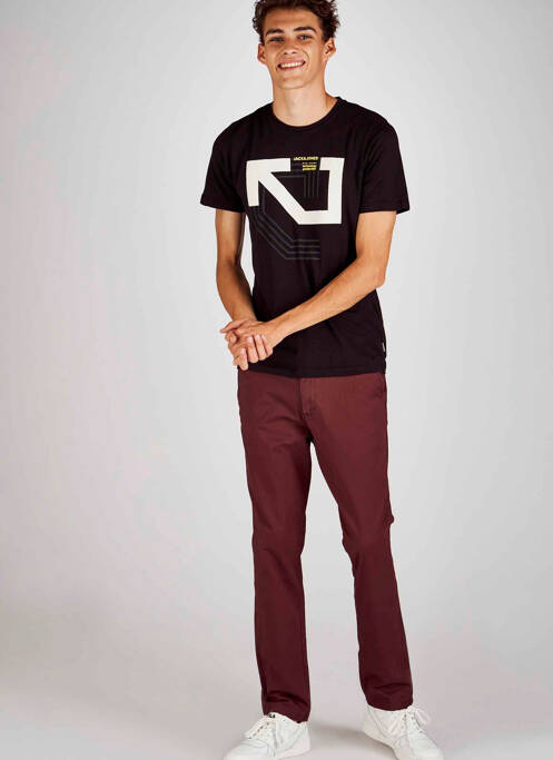 Pantalon chino maro JACK & JONES bărbat