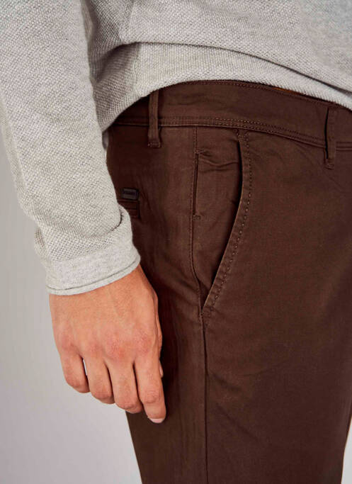 Pantalon chino maro JACK & JONES bărbat