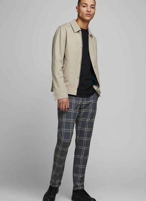 Jachete casual bej JACK & JONES bărbat