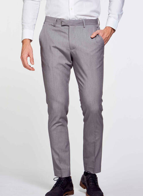 Pantalon slim gri JACK & JONES bărbat