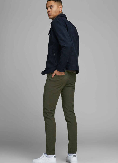 Pantalon slim verde JACK & JONES bărbat
