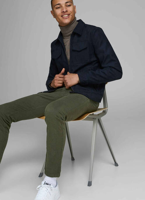 Pantalon slim verde JACK & JONES bărbat