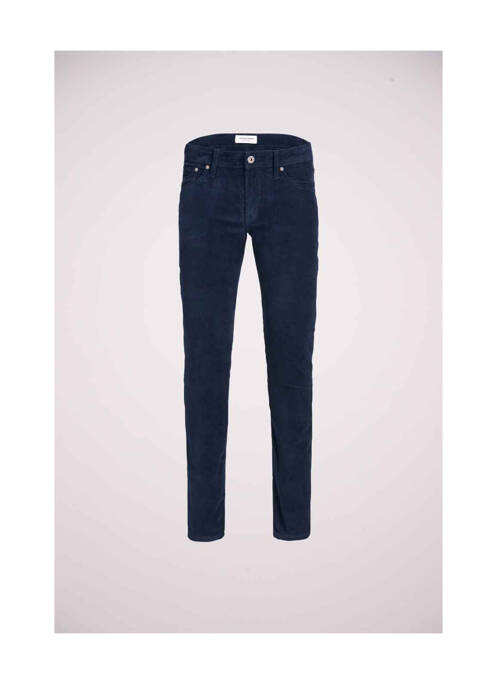 Blugi cu croială slim albastru JACK & JONES bărbat