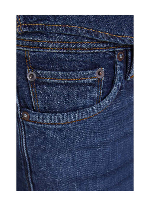 Blugi cu croială slim albastru JACK & JONES bărbat