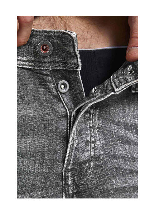 Blugi cu croială slim negru JACK & JONES bărbat