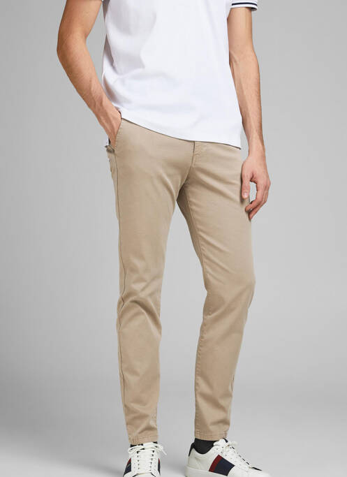 Pantalon chino alb JACK & JONES bărbat