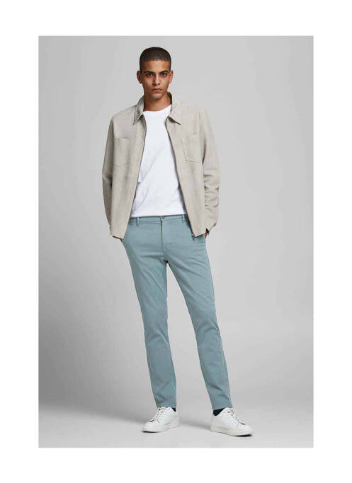 Pantalon chino albastru JACK & JONES bărbat