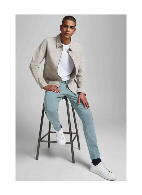 Pantalon chino albastru JACK & JONES bărbat