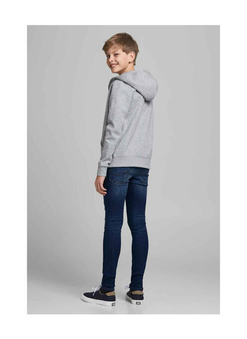 Blugi cu croială slim albastru JACK & JONES băiat