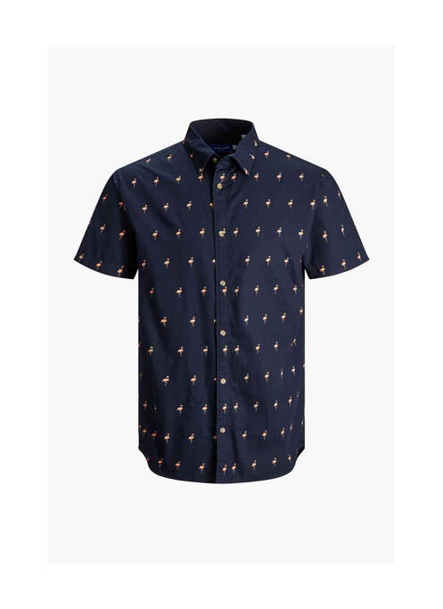 Cămașă cu mâneci scurte albastru JACK & JONES băiat