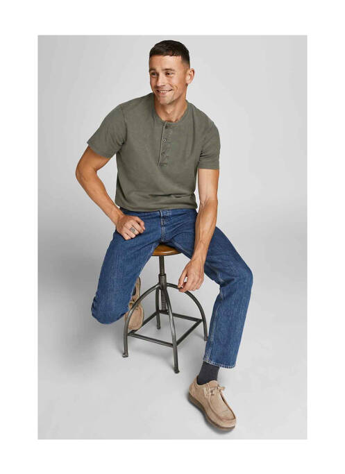 Tricou maro JACK & JONES bărbat