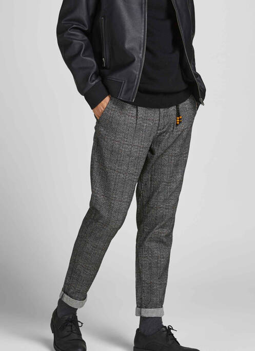 Pantalon drept gri JACK & JONES bărbat