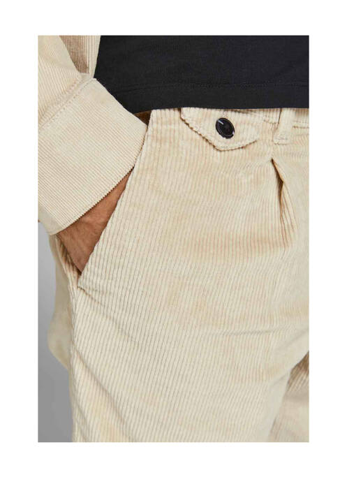 Pantalon 7/8 bej JACK & JONES bărbat