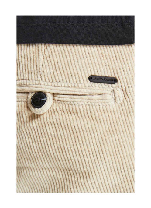 Pantalon 7/8 bej JACK & JONES bărbat