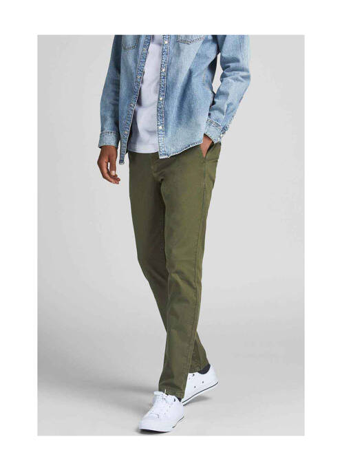 Pantalon chino verde JACK & JONES bărbat