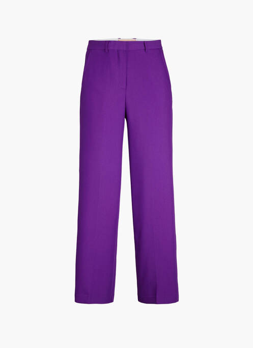 Pantalon evazat violet JJXX femeie