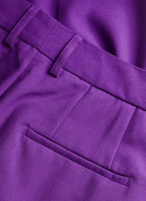 Pantalon evazat violet JJXX femeie