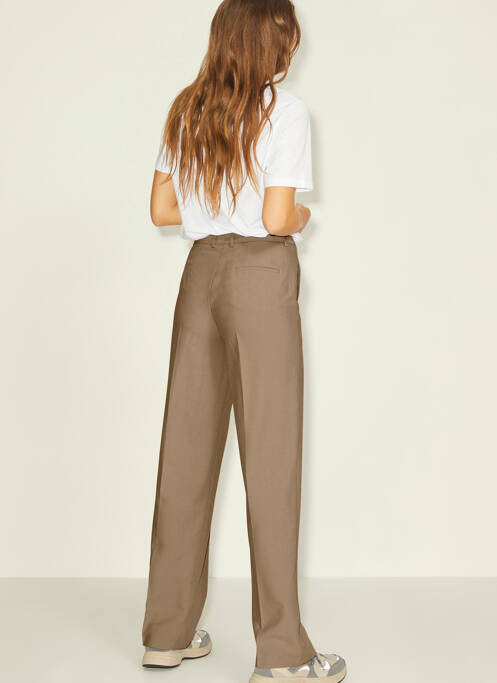 Pantalon chino maro JJXX femeie