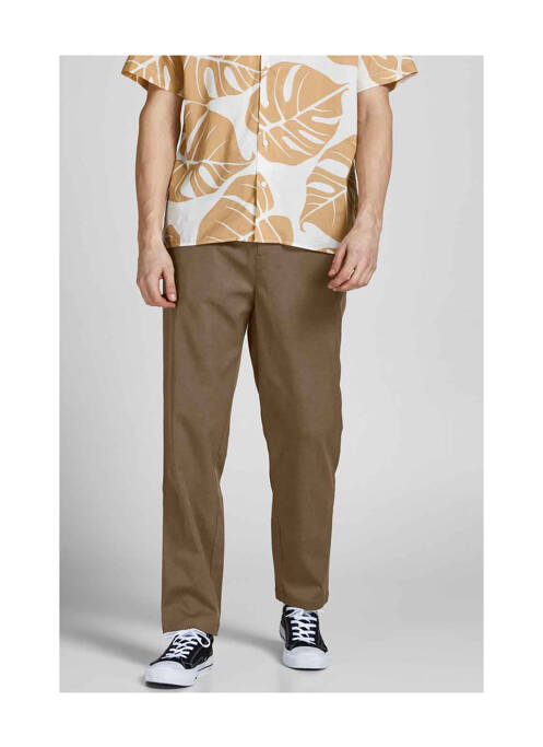 Pantalon chino bej JACK & JONES bărbat